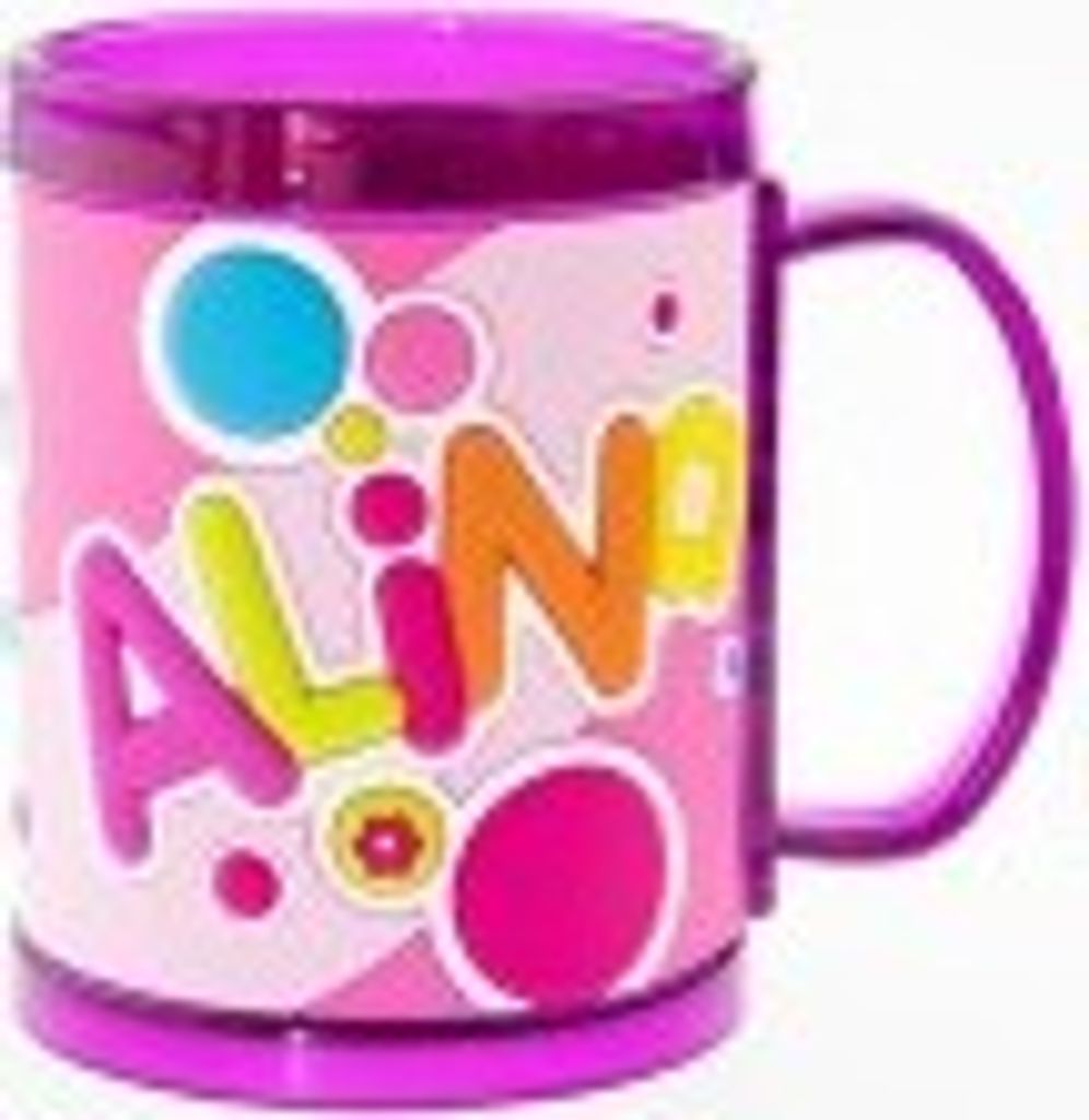 John Hinde Namensbecher für Kinder Name Alina