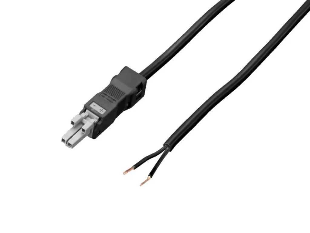 Rittal Câble de raccordement pour alimentation 2 pôles 24V DC 2,5m