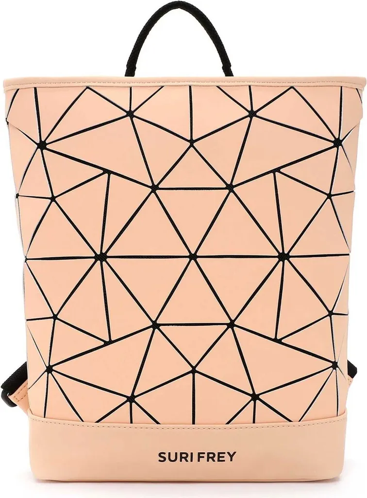 SURI FREY zaino con scomparto per laptop Suri Sports Jessy-Lu City Backpack Apricot albicocca