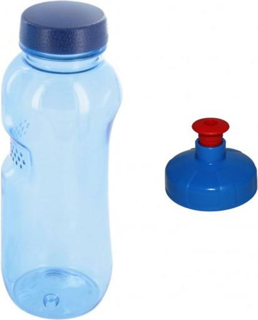 Original Kavodrink Tritan 0,5 L Trinkflasche Wasserflasche (BPA frei) + Trinkdeckel Push-Pull mit Trinknippel Flasche Sport