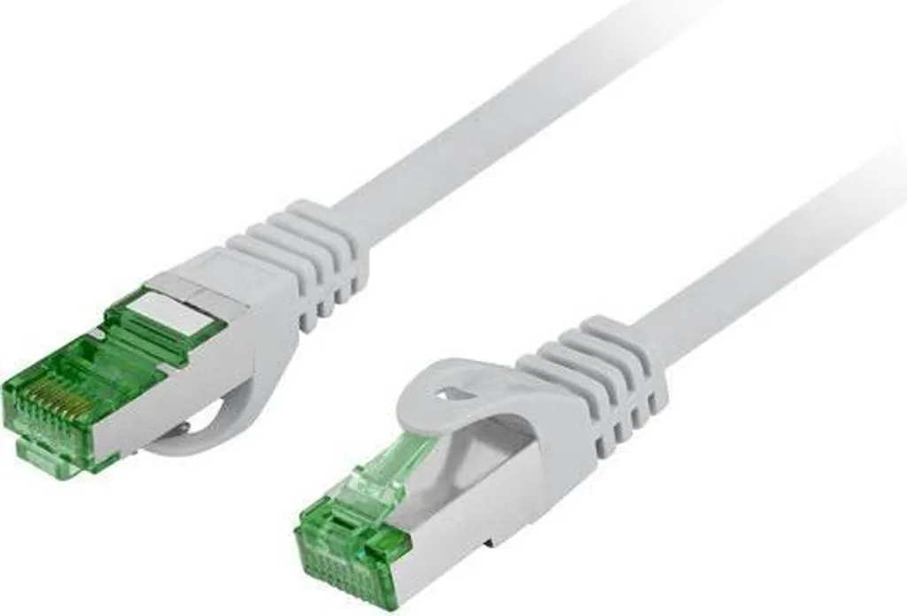 Cavo Ethernet Lanberg Cat7 5m Grigio: 10Gbps in Rame Puro S/FTP
