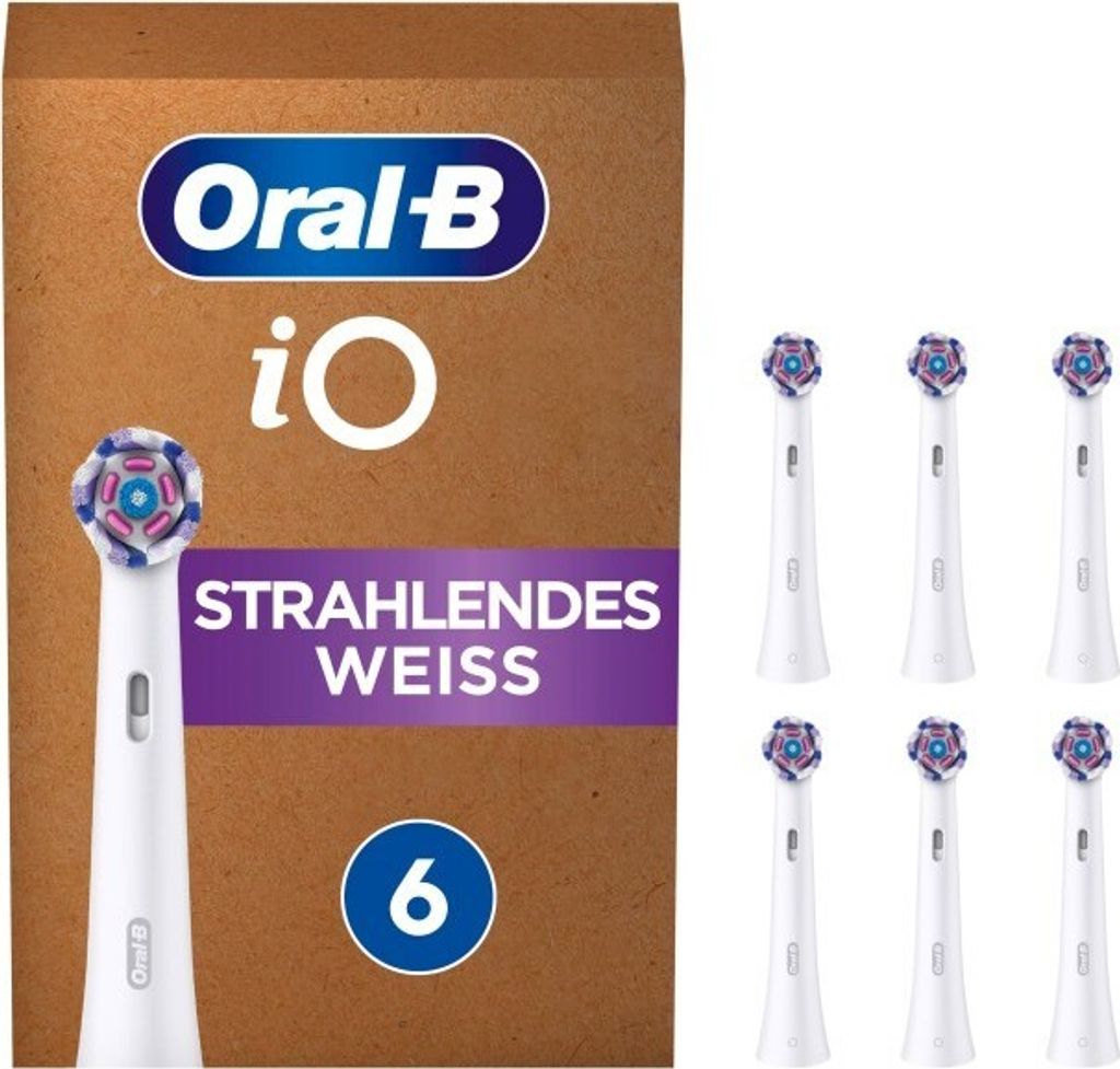 Oral-B iO Strahlendes Weiss Aufsteckbürsten elektrische Produktbild 
