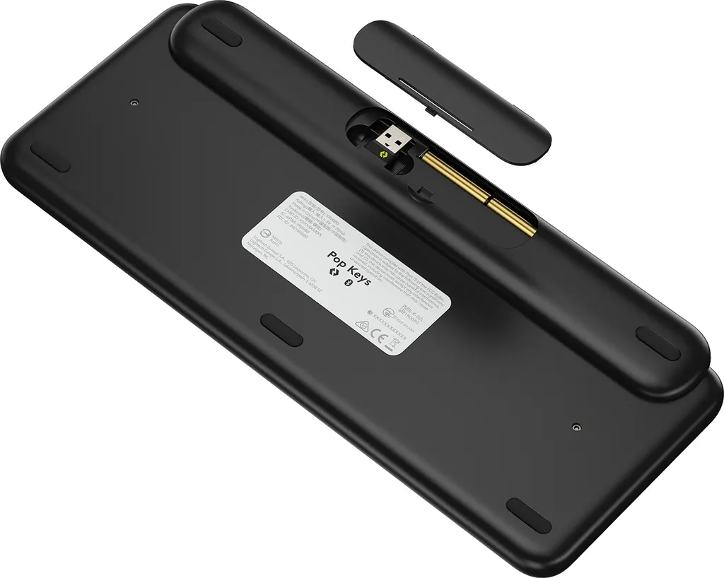 Logitech POP Keys Clavier Mécanique Sans Fil AZERTY Jaune Blast - 6