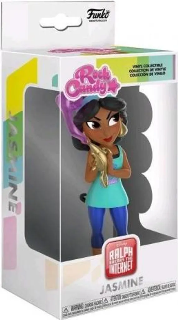Figurine Jasmine Rock Candy Ralph 2.0 Style Décontracté Ultra-Détail