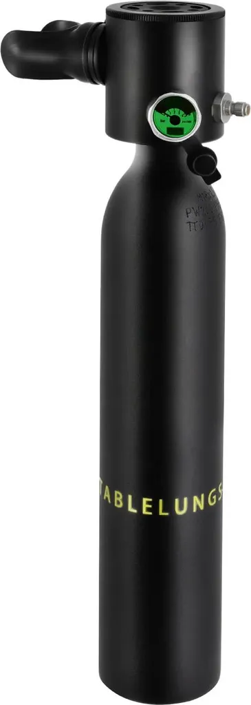 Bouteille d'air de secours portable 100L pour plongée sous-marine noire