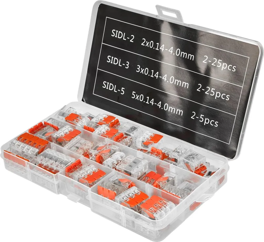 Kit connecteurs rapides isolés 55 pièces KD11292 haute conductivité