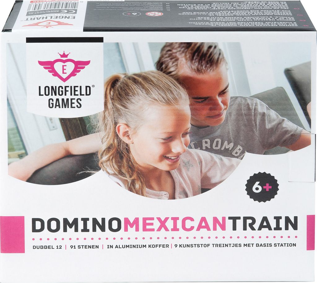 Mexican Train Domino Alu - Box 100 Stück Produktbild 7