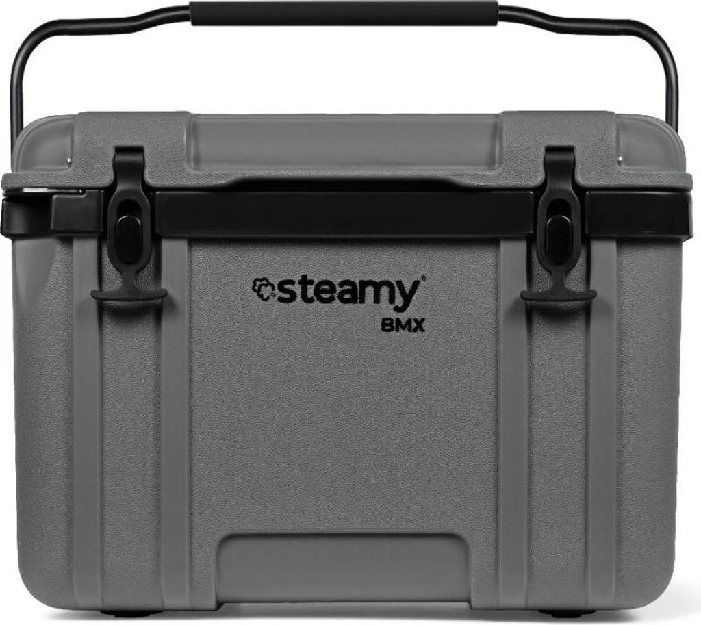 Steamy BMX 26, Kühlbox für den Bau, 26L, Grau