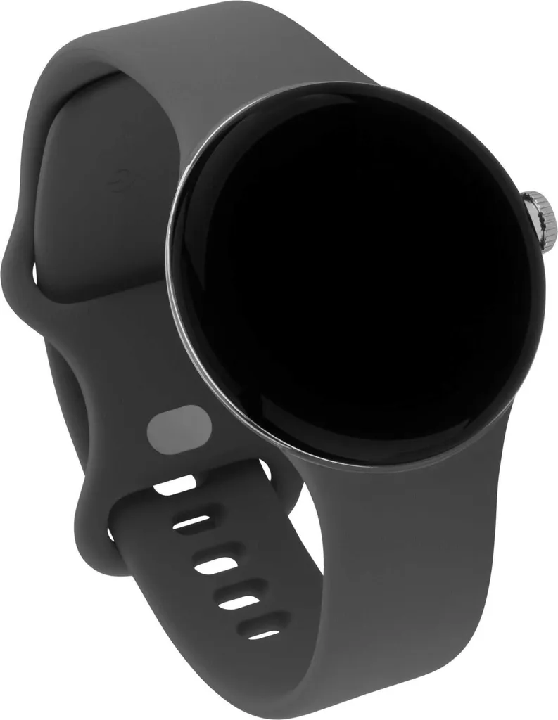 Google Pixel Watch WiFi Argent Poli Suivi Fitbit et Sommeil Charcoal