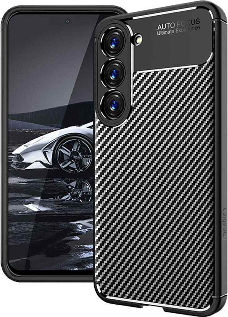 imoshion Carbon-Hülle Samsung Galaxy S23 Plus - Schwarz Produktbild 