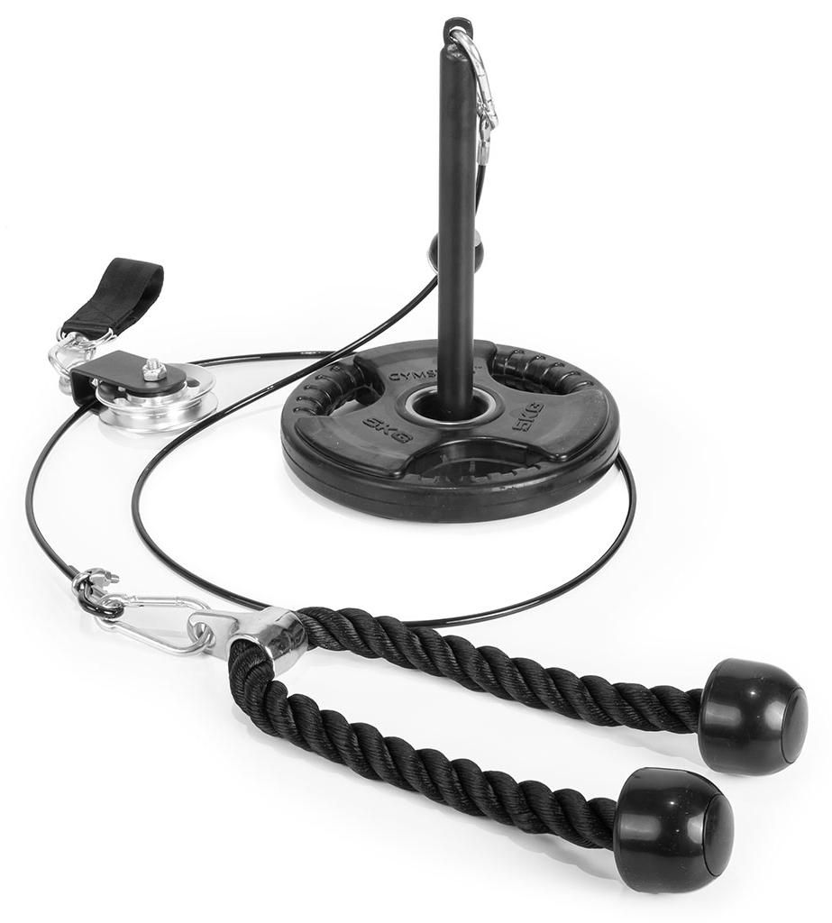 Gymstick Seilzugsystem Schwarz  Schwarz One Size Produktbild 
