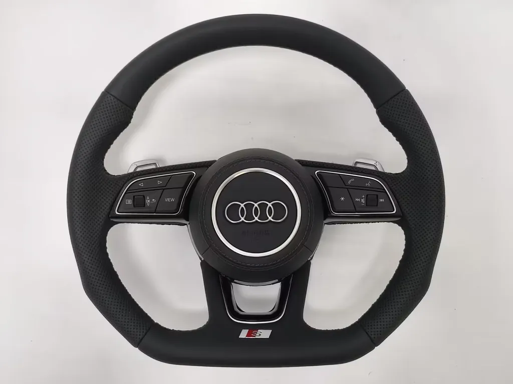 Volant Audi S-Line Performance Noir Plug & Play : Rénovez votre Intérieur Audi B9
