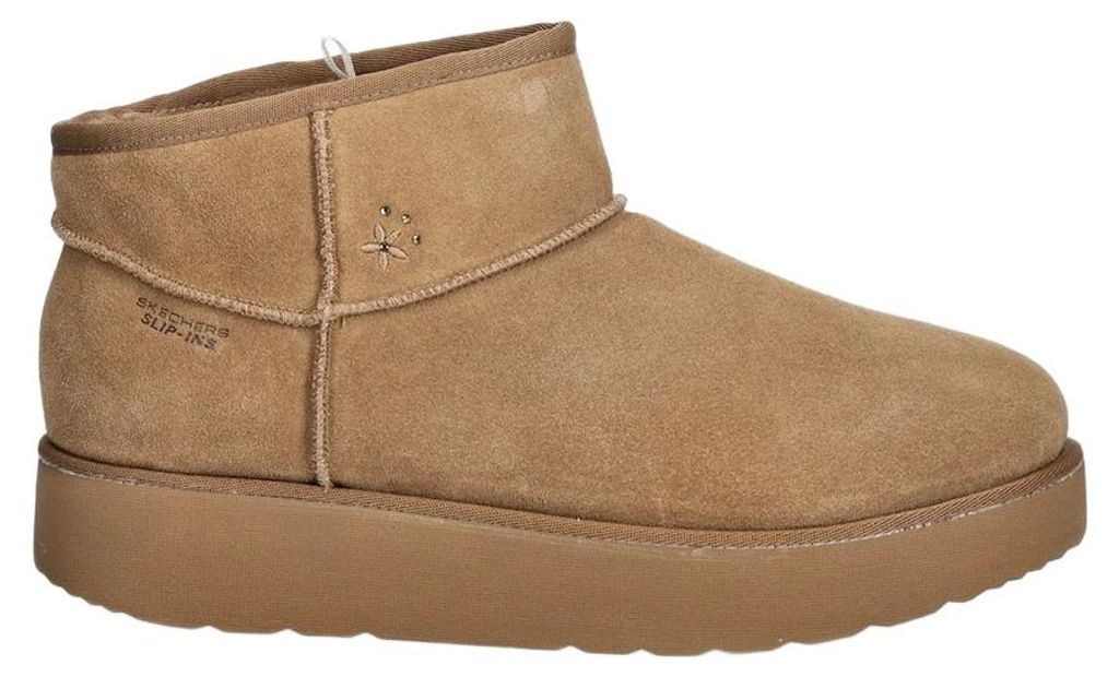 Skechers Damen Winterboots Veloursleder Hands Free Slip-ins 37 EU