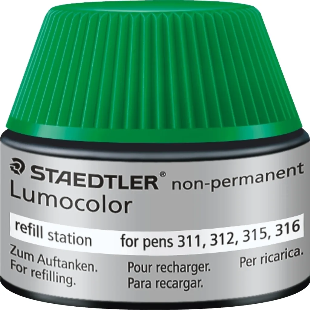 4x Lumocolor 487 15-5 Nachfülltinte Lumocolor non-perm gr