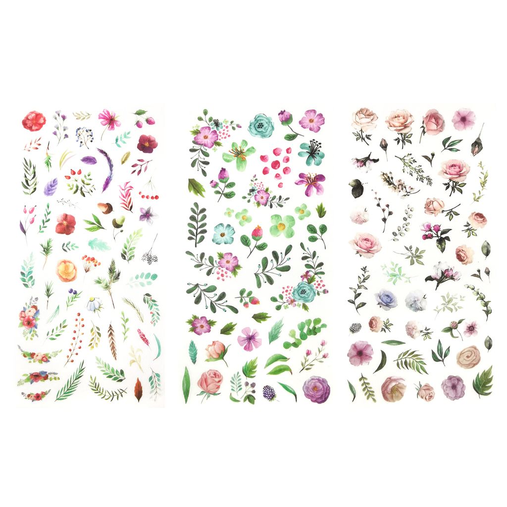Oblique Unique 149 Sticker Blumen Pflanzen