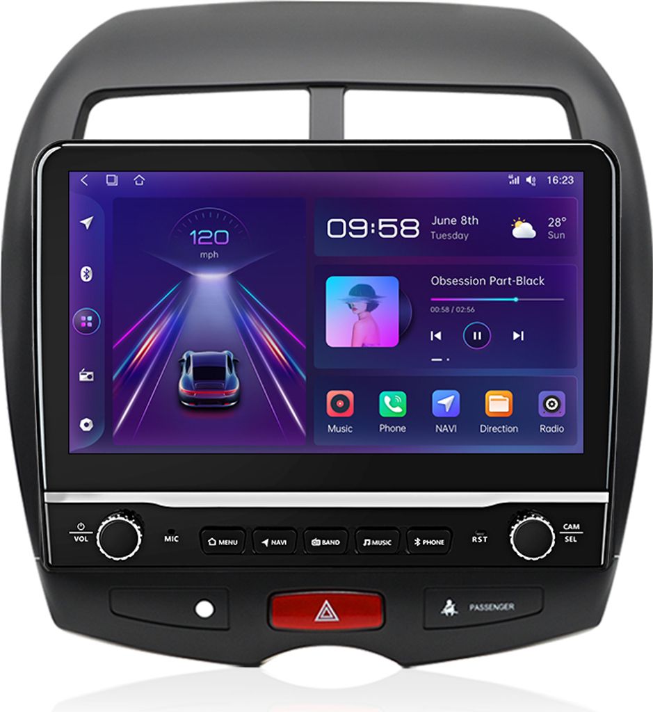 6+128G 10,1-calowe 12-calowe radio samochodowe GPS Navi z Zdjęcie produktu 