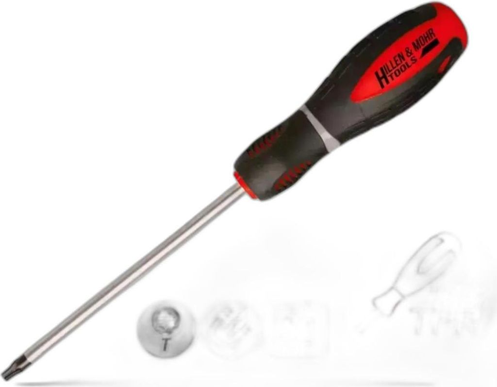 Schraubendreher Torx T25x100mm, S2 Stahl, 3-Material Griff