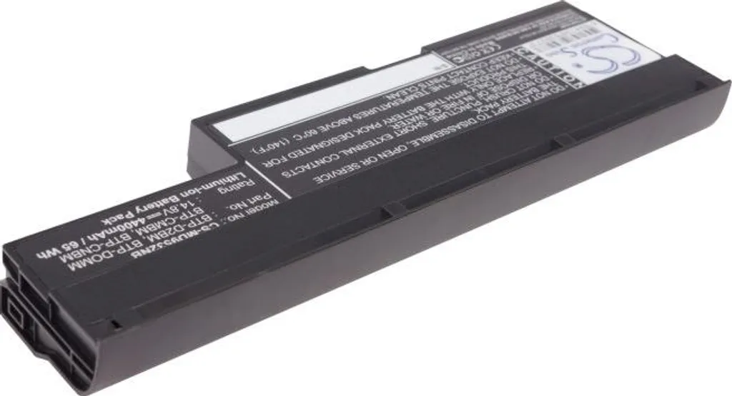 Batterie pour ordinateur portable Medion Akoya E6212 et MD97110 Noir