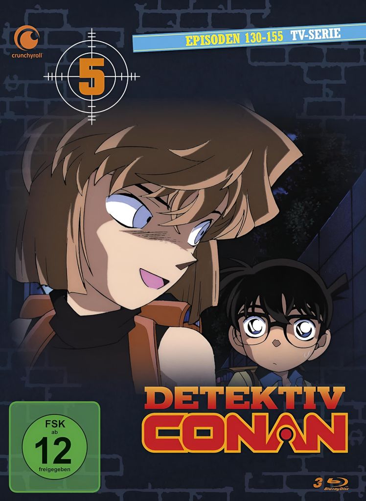 Detektiv Conan - TV-Serie - BR-Box 5 (Ep 130-155)/ 3 BRs