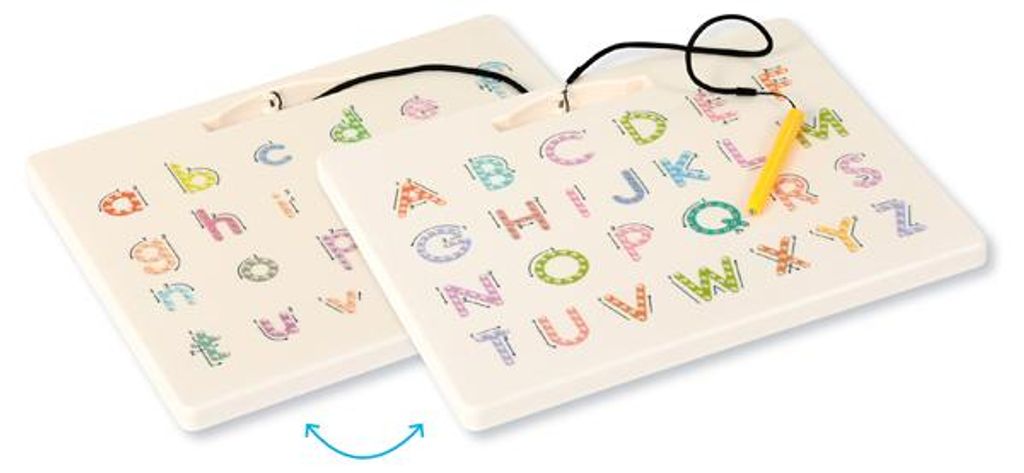 Eduplay Magnetisches Schreibbrett Alphabet lernen für Kinder