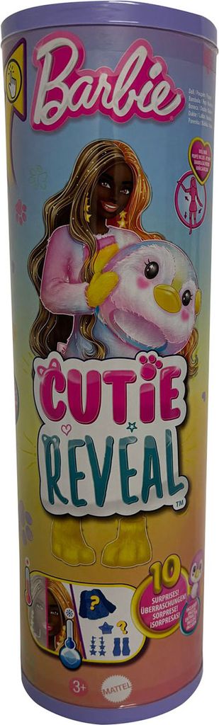 Barbie Cutie Poupée Reval aux cheveux noirs et orange, Image du produit 