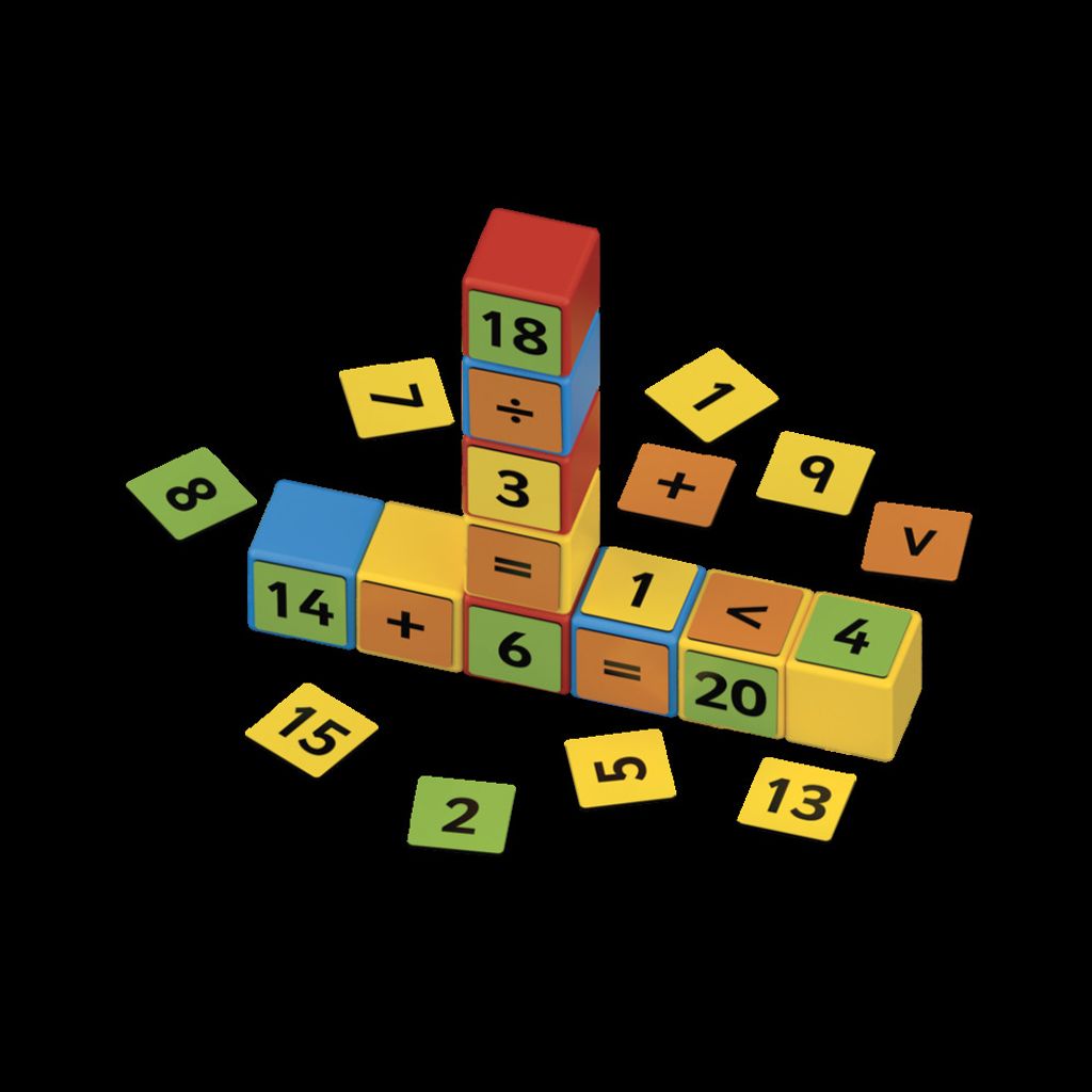 GEOMAG Magnetické kostky Magicube Math 61 kostek Obrázek produktu 6