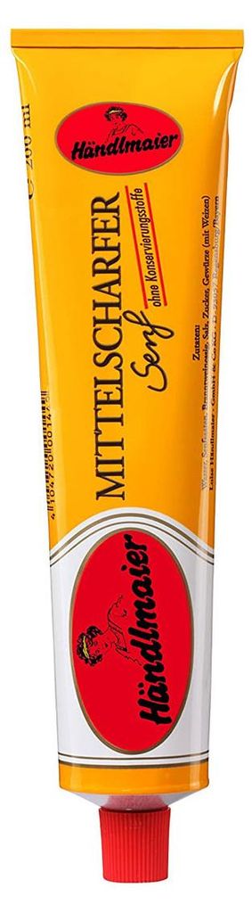 Händlmaier Mittelscharfer Senf Vegan Mild Würzig in der Produktbild 