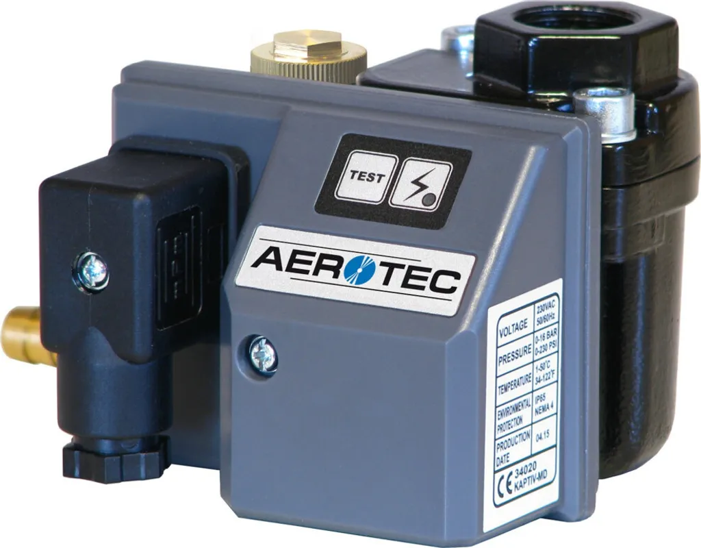 Purgeur automatique compact Aerotec AE 20 évacuation 12,5 mm 1/2