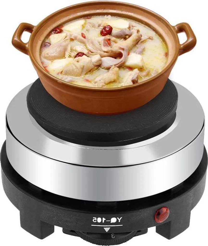 Petite plaque chauffante 500W pour gagner de la place en cuisine 220V