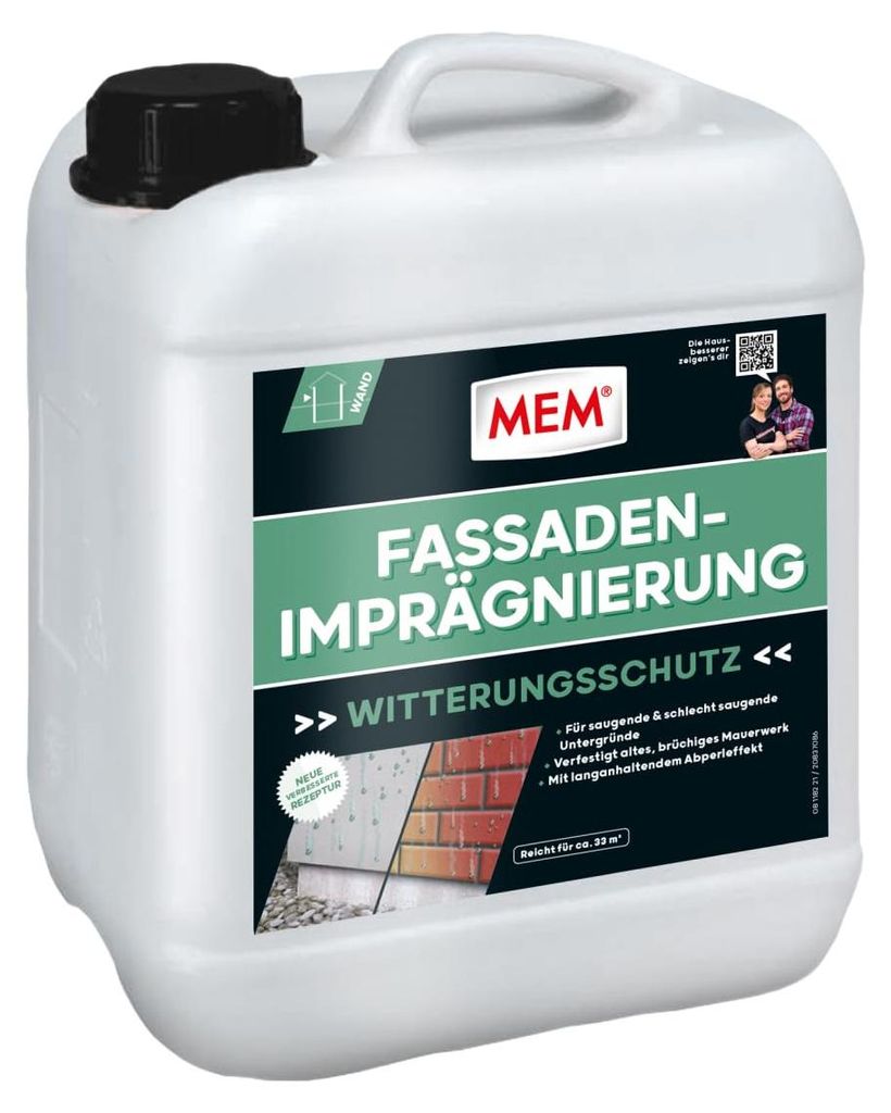 MEM Fassaden-Imprägnierung - 10 l Produktbild 
