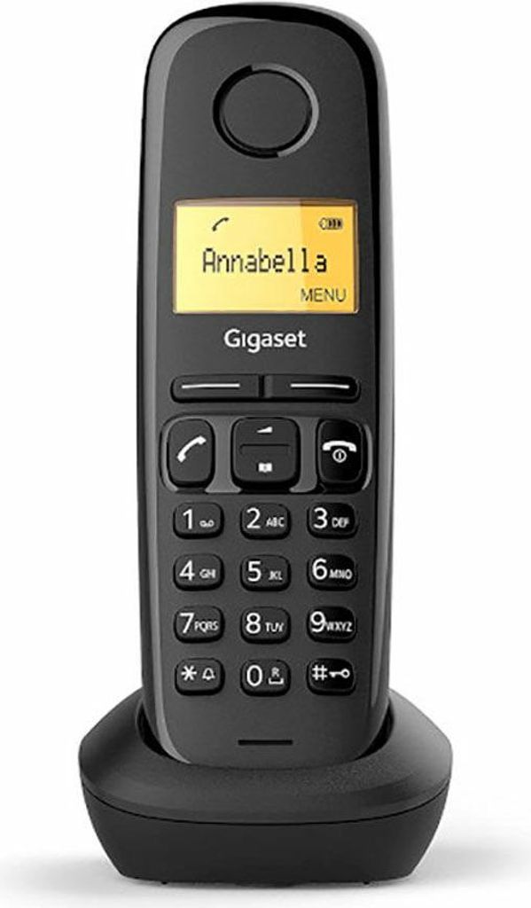 Kabelloses Telefon Gigaset Schwarz Bernstein
