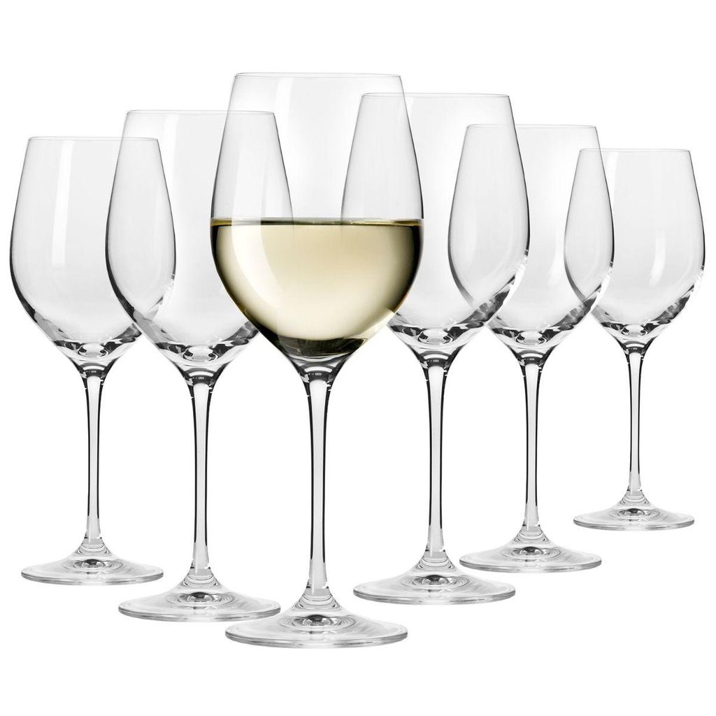 KROSNO Harmony Sklenice na bílé víno, Sada 6, 430 ml Obrázek produktu 