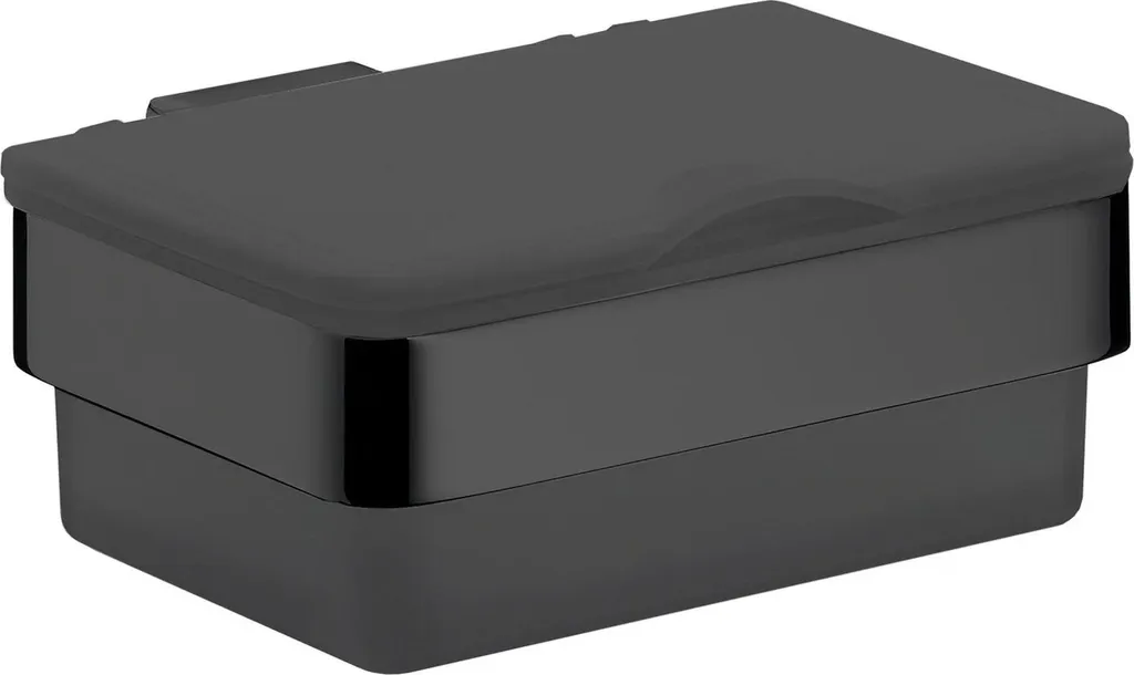 Bagno da Sogno con Emco Loft: Porta Carta Umida Nero Opaco 1 pz