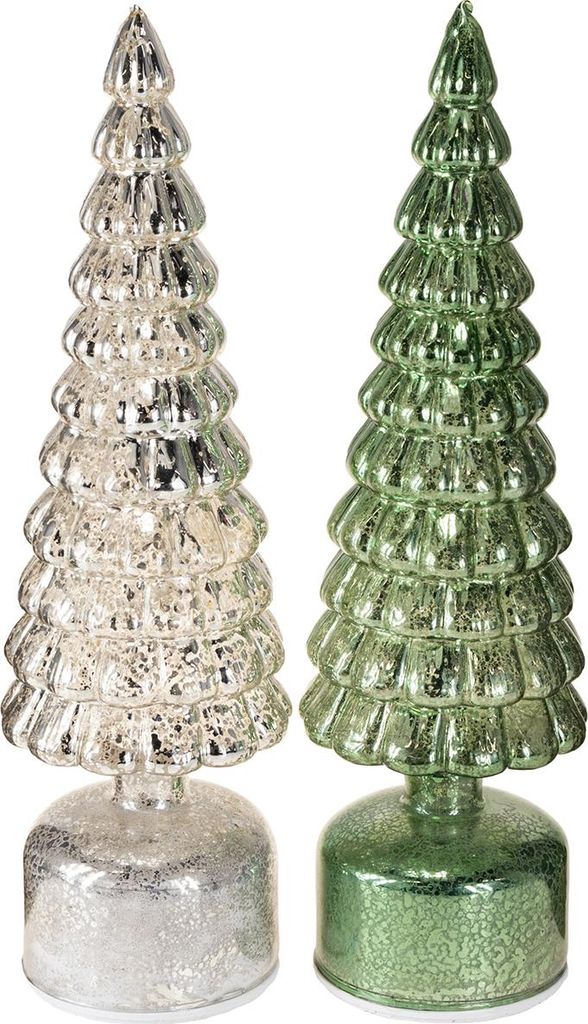 LED Weihnachtsdeko Drehende Tannenbäume Mit Beleuchtung Nostalgische Optik