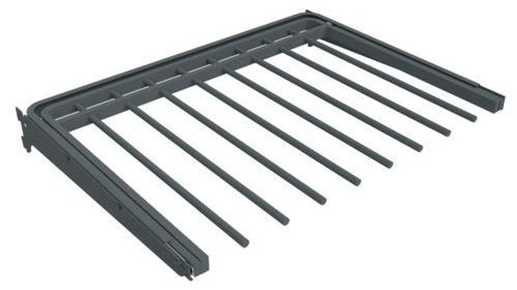 INTEGRI Anthrazit Hosenhalter ausziehbar 570x435mm Garderobensystem Kleiderschrank