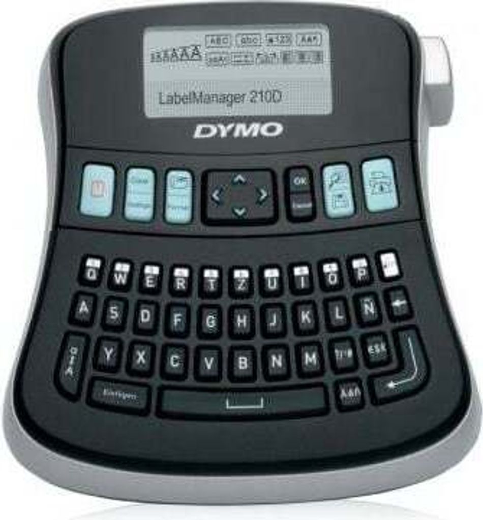 DYMO LabelManager 210D+ 6/9/12, mm D1-Bänder Qwerty EU Produktbild 