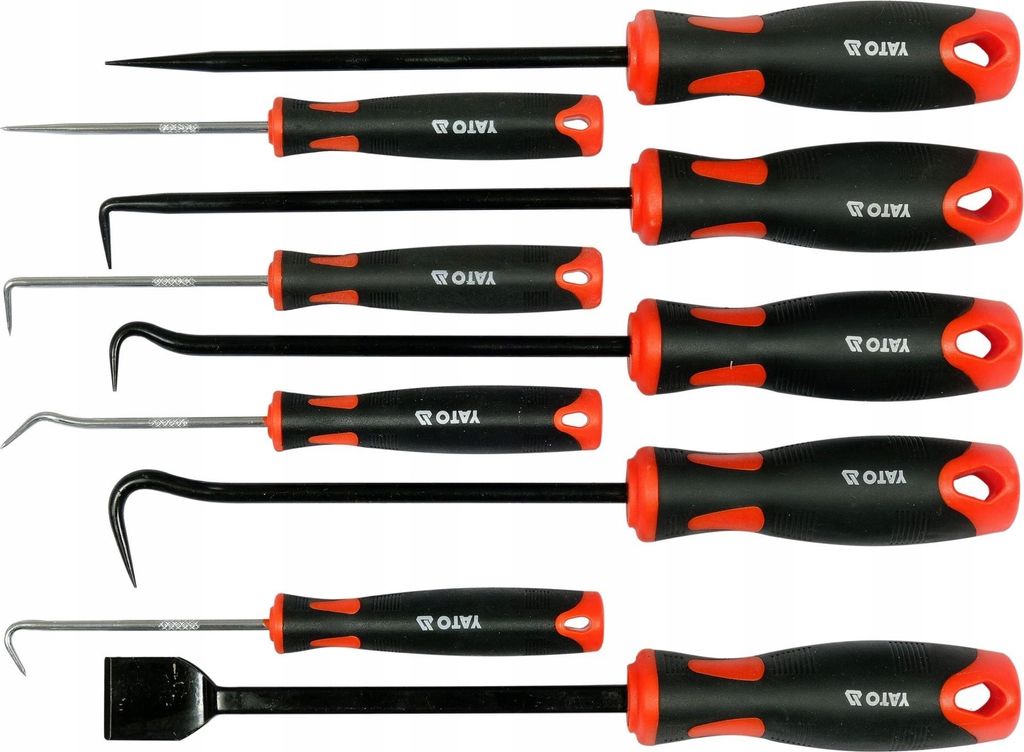 YATO Mini-pieds et grattoirs pour joints set de 9 YT-08426 Image du produit 