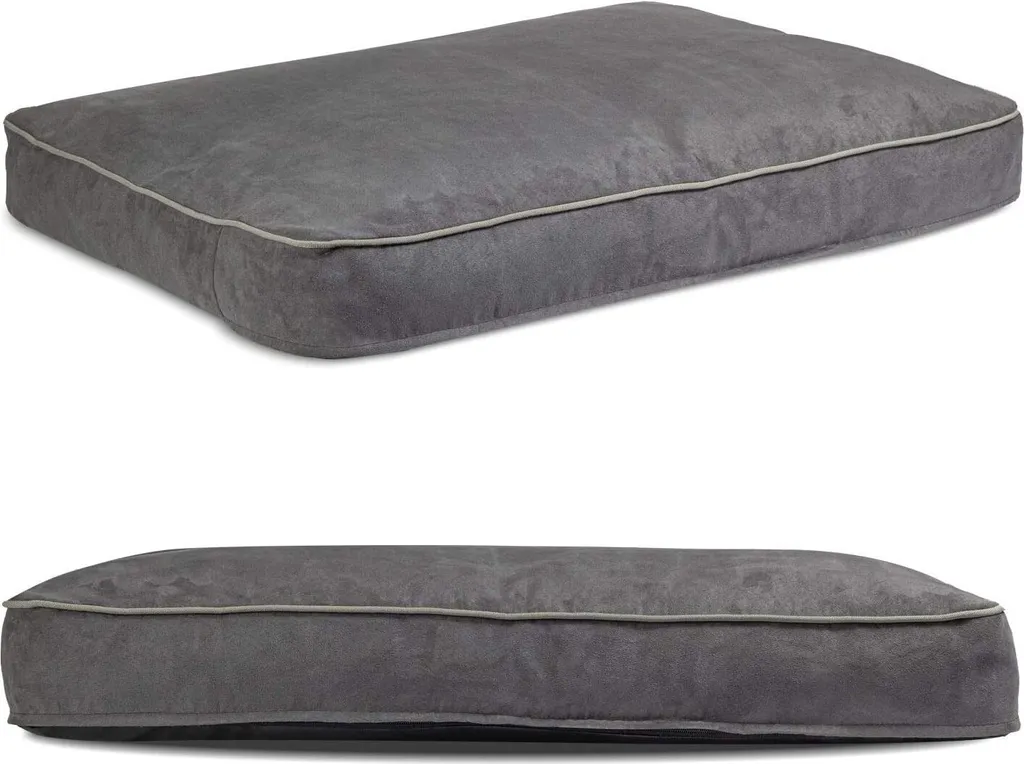 Offerta Letto Cane Memory Foam 60x80 Lavabile - Pelle Scamosciata