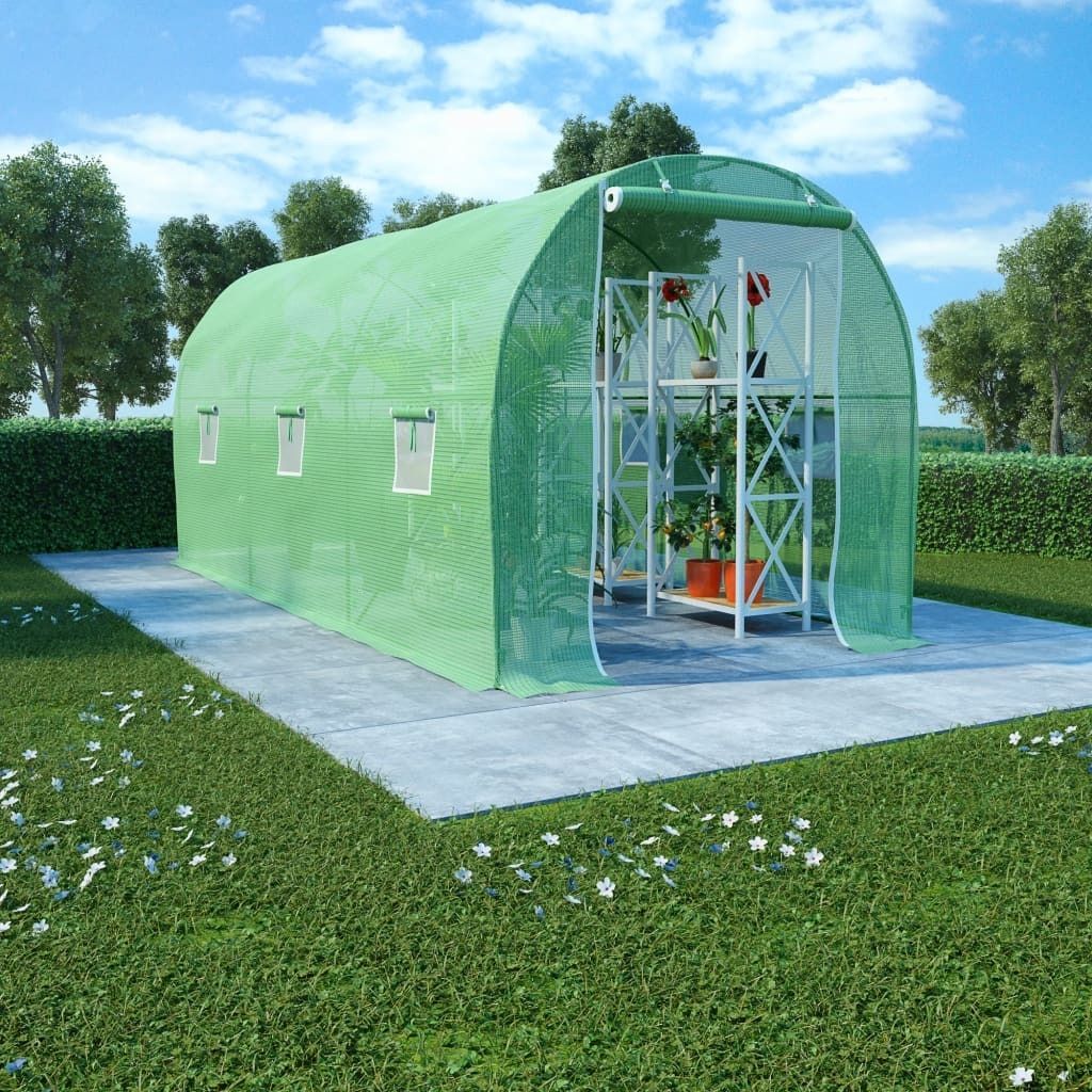 "im Angebot" Gewächshaus 9 m² 4,5x2x2 m - Gewächshäuser CC20155