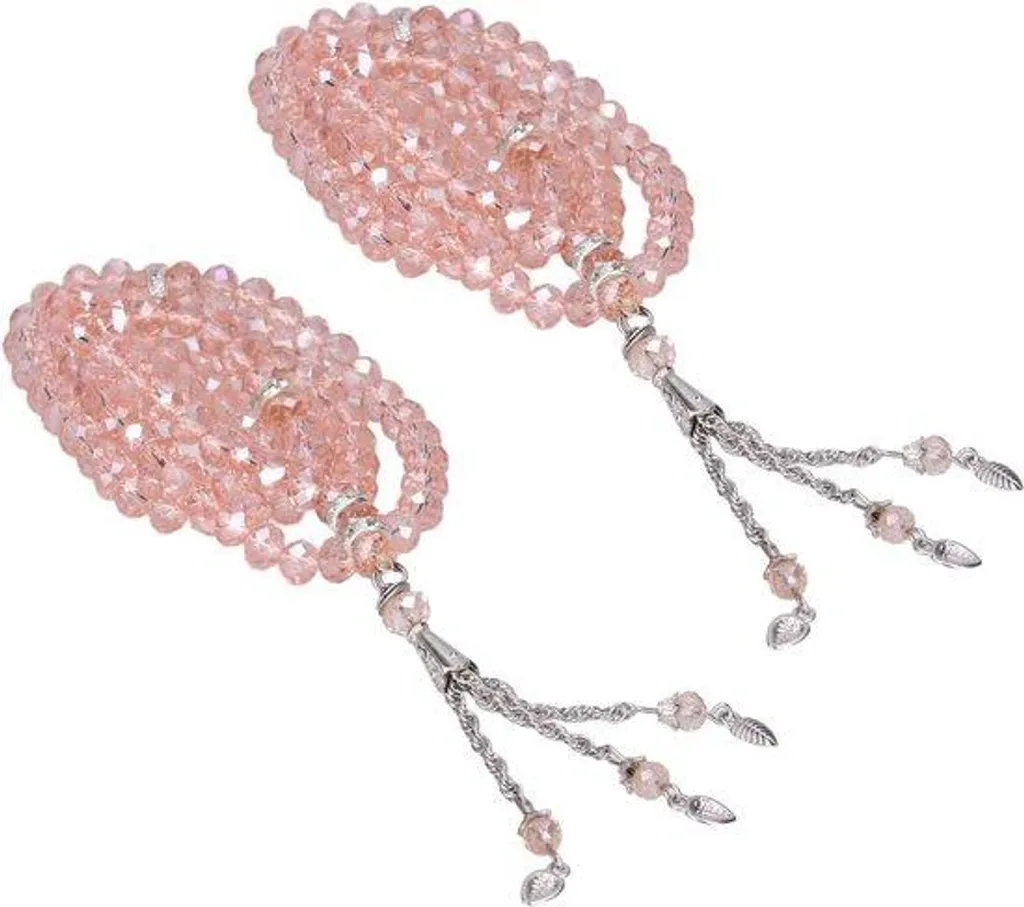 Chapelet rose 99 perles Mihrab solide pour un comptage sans erreur