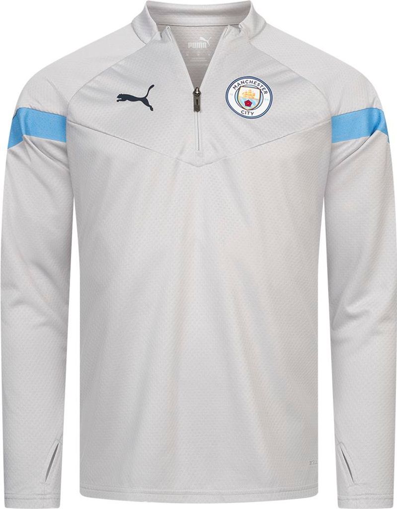S|Manchester City FC PUMA Herren 1/4-Zip Training Sweatshirt 767753-14
