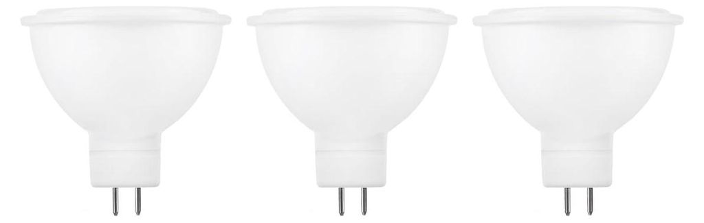Modee GU5.3 LED Spot Lampe MR16 5W 450lm 6000K Tageslichtweiß 3 Stück