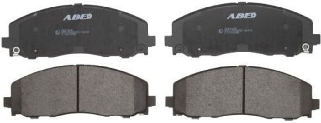 ABE Bremsbeläge Satz Vorne für VW Routan Kastenwagen C1Y041ABE