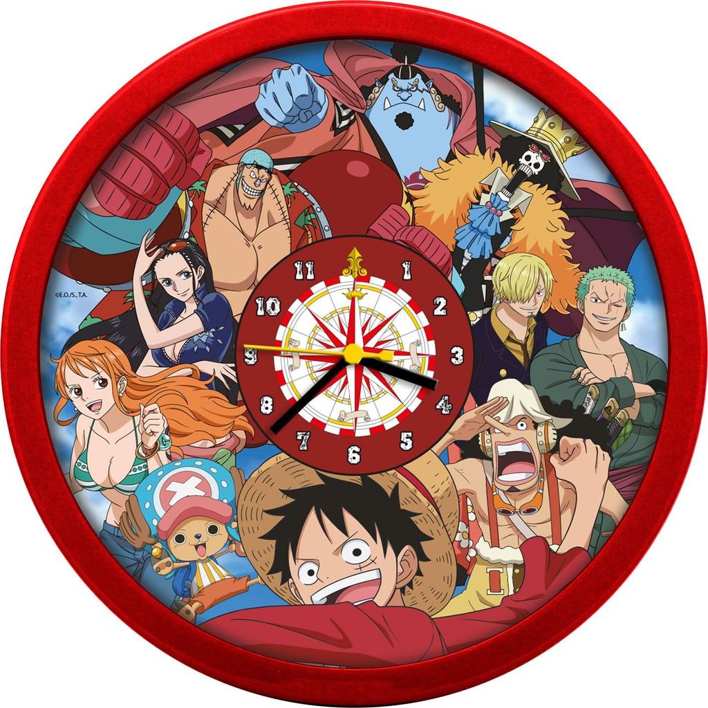 One Piece Wanduhr Produktbild 