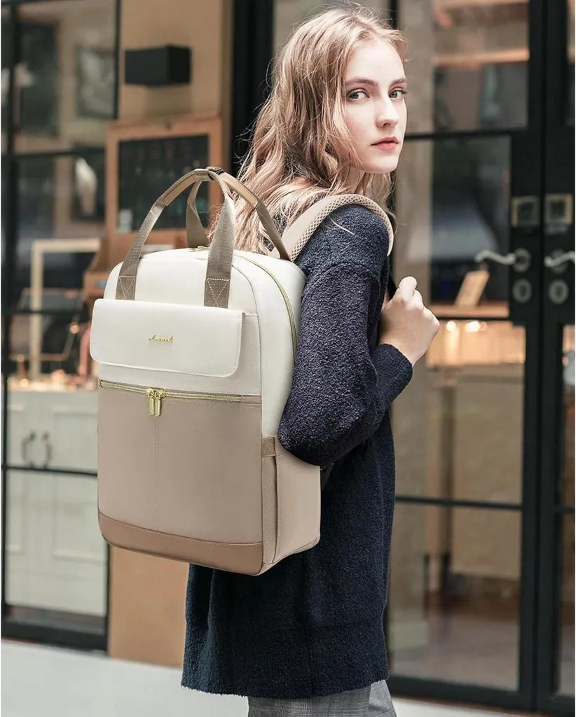 Sac à dos ordinateur 17 pouces imperméable avec compartiments multiples