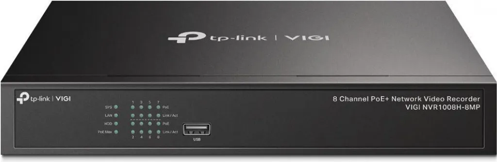 Sécurisez votre Maison avec le NVR TP-Link VIGI NVR1008H 8 Canaux Réseau