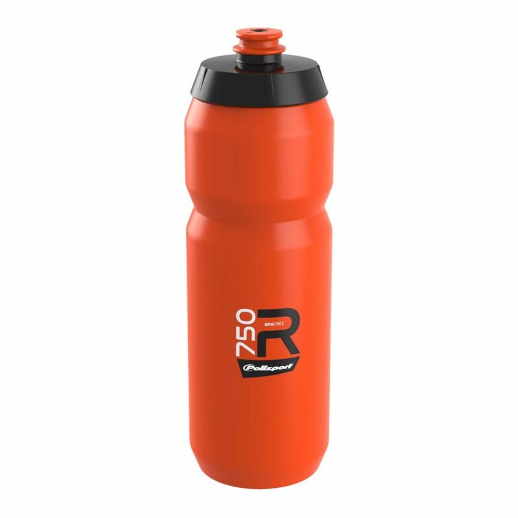 POLISPORT Wasserflasche R750 Orange Schraubverschluss 750ml Produktbild 