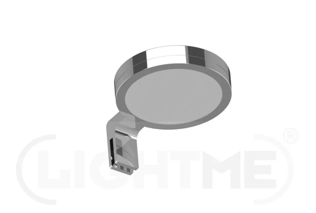 Plafonnier de salle de bain LED Chrome 1x6W GX53 pour Miroir Lumineux