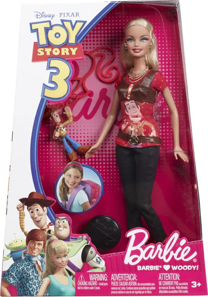 Barbie Toy Story 3 Cadeau Idéal pour Collectionneur de Jouets Disney