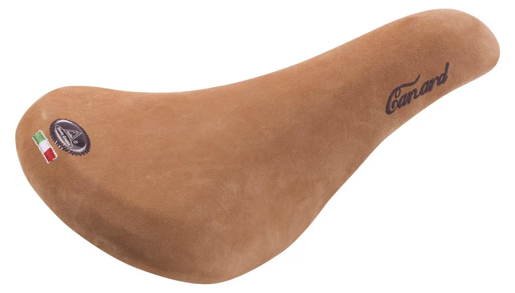 Selle Monte Grappa Canard pour hommes en cuir marron vintage